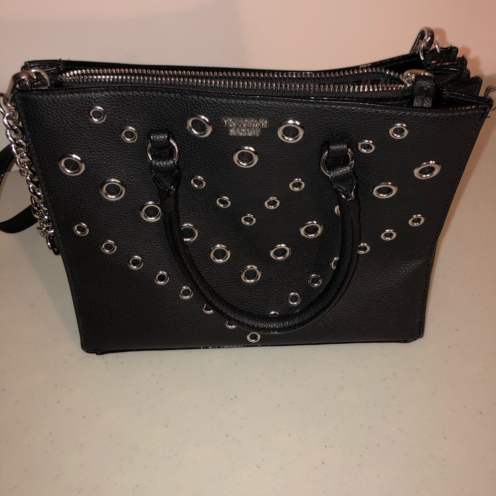 COPY - Victoria Secret black crossbody purse